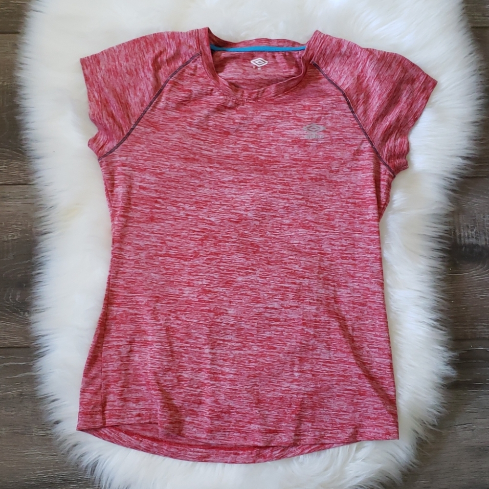 Umbro drifit red S top workout sports